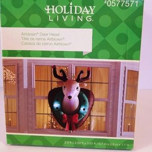 Inflatable Mounted Reindeer head